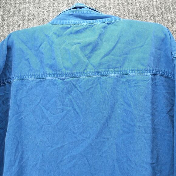 Blue Generation Men's Button-Down Shirt Blue XL Indianapolis Colts Embroidered - Picture 8 of 16